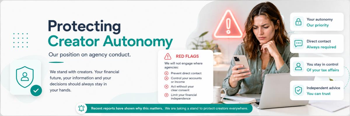 Protecting Creator Autonomy: Our Position on Agency Conduct 