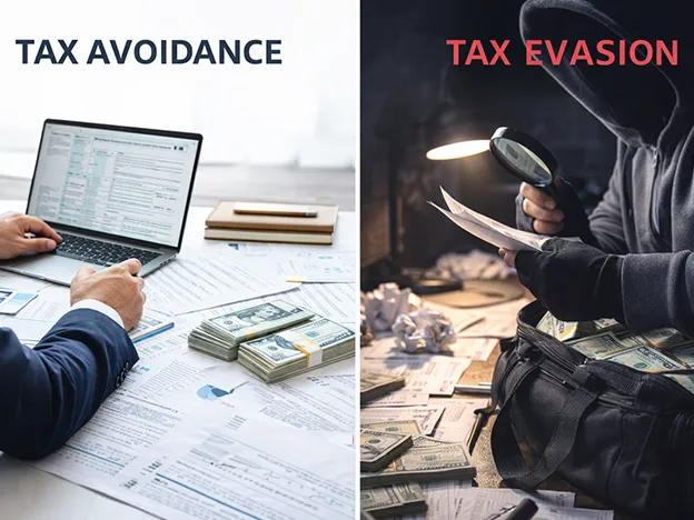 Tax Avoidance vs Tax Evasion Differences